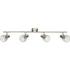 Afbeelding van Globo Texas opbouwspot nikkel metaal E14 54809-4
