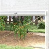 Afbeelding van Outsunny Kunststof Gewächshaus van verzinkte staal - 300L x 200B x 200H cm