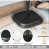 Afbeelding van Outsunny Parasolstandaard met Middenstang - Beton 36x36x31 cm - Zwart