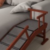 Afbeelding van PawHut Hunderampe met afneembare leuningen, antislip, voor huisdieren tot 30 kg, 125 x 40 x 56 cm, G