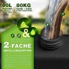 Afbeelding van tillvex® Parasolstandaard 60 liter, 80 kg, 4-delig, weerbestendig, vulbaar met water of zand