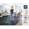 Afbeelding van Leifheit Picobello vloerwisser M Micro Duo met steel - 33 cm - turquoise - grijs