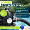 Afbeelding van tillvex® Zandfilter voor Zwembad zonder Pomp + Filterballen | Inclusief Adapter Ø32-38mm