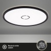 Afbeelding van Briloner Leuchten - LED-plafondlamp met achtergrondverlichting, 22 W, rond, Ø 42 cm, wit-zwart