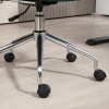 Afbeelding van HOMCOM Bureaustoel van Polyester en Staal, Groen, 60L x 57B x 86-94H cm