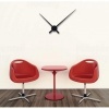 Afbeelding van NeXtime Wandklok – 70 cm – Metaal – Zwart