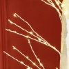Afbeelding van HOMCOM 180 cm Kunstkerstboom met 810 LED's, voor binnen en buiten, wit