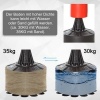 Afbeelding van HOMCOM Vrijstaande bokszak met accessoires - Zwart/Rood A91-100