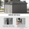 Afbeelding van Outsunny - Zijwanden voor 3x3m Paviljoenen - Polyester - Grijs