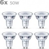 Afbeelding van Energiezuinige Philips LED Spot - 50 W - GU10 - warmwit - 6 stuks - Bespaar op energie