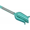 Afbeelding van Leifheit Picobello vloerwisser M Micro Duo met steel - 33 cm - turquoise - grijs