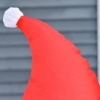 Afbeelding van HOMCOM Zelfopblaasbare Kerstman met ventilator en LED-verlichting