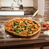 Afbeelding van Relaxdays XL pizzaschep van metaal, rechthoekig, voor oven en als broodschep, grijs