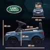 Afbeelding van AIYAPLAY elektrische kinderauto - kunststof/metaal - lichtblauw