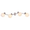 Afbeelding van Globo Willy nikkel metalen opbouwspot E27 54025-4