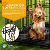 Afbeelding van TRESKO Opvouwbare Hondenkooi 77 x 48 x 54 cm met 2 Deuren voor Auto en Thuis