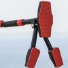 Afbeelding van SPORTNOW Verstelbare trekstang 79-98 cm, met geïntegreerd niveau, stevige driehoekstructuur, 6-punts