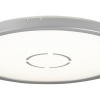 Afbeelding van Ronde LED plafondlamp met achtergrondverlichting, 12W, 1400lm, zilver, 19x2,8 cm