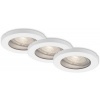 Afbeelding van BRILONER LED Inbouwspot set 7181 Ø 85 mm wit, 3 stuks