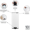Afbeelding van Brabantia Bo* Schadeartikel* Pedaalemmer - 30 liter - Wit