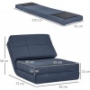 Afbeelding van HOMCOM Bodensofa met zitkussen 839-324