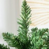 Afbeelding van HOMCOM tafelkerstboom - Ø44x60 cm - linnen/PVC/cement