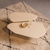 Afbeelding van WOOOD Davina Bijzettafels - MDF - Stof - 40x90x50