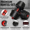 Afbeelding van 2-in-1 verstelbare dumbbellset - 30 kg