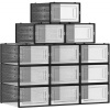 Afbeelding van Yaramis Opbergdozen | 18 Stuks | 23 x 33,5 x 14 cm | Transparant - Songmics - Schoenenkasten