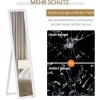 Afbeelding van HOMCOM staande spiegel - vrijstaand of wandmontage - wit