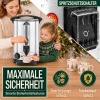 Afbeelding van TRESKO® Glühweinkoker Inmaakketel RVS 20 L 2500 W voor warme dranken