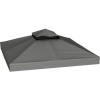 Afbeelding van Outsunny - Vervangend Dak voor Paviljoen - Polyester - Donkergrijs