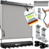 Afbeelding van tillvex® Verticale zonwering 200 x 250 cm voor binnen en buiten met afdekking