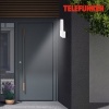 Afbeelding van Telefunken Bristol LED buitenwandlamp wit 33 cm