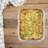 Afbeelding van Aluminium bakjes met deksel - set van 100 - 260 ml - voor maaltijden - kapsalon