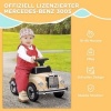 Afbeelding van AIYAPLAY Glijauto voor Kinderen van Kunststof en Metaal, Beige 77,5 x 41,5 x 45 cm