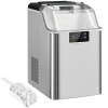 Afbeelding van HOMCOM IJsblokjesmachine roestvrij staal, 24 blokjes per keer, 20 kg/24 u, zelfreinigend