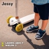 Afbeelding van Lionelo Jessy Kinderstep - 3 wielen - Voor kinderen 3+ - Tot 50kg - LED wielen - Verstelbare hoogte