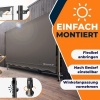 Afbeelding van KESSER® Zonnescherm B x L 300 x 180 cm. Luifel handmatig uitschuifbaar