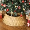 Afbeelding van HOMCOM Kerstboomrok van kunststof, 68 cm diameter, voor kerstboomstandaard en decoratie