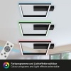 Afbeelding van BRILONER FRAME - Plafondlamp met afstandsbediening en RGB-kleurwisseling - 57 x 48 x 8,5 cm