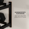 Afbeelding van SPORTNOW Stalen Hantelstandaard - Zwart - 98L x 40B x 35H cm