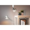 Afbeelding van Neordic Runa Wand- en Plafondlamp GU10 230V 20W Dimbaar Wit, Grijs