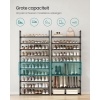Afbeelding van Schoenenrek met 10 planken, slank ontwerp voor optimale opslagruimte