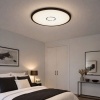 Afbeelding van Briloner Leuchten - LED-plafondlamp met achtergrondverlichting, 22 W, rond, Ø 42 cm, wit-zwart
