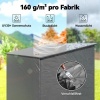 Afbeelding van Outsunny Tuinopbergtent - Verzinkt staal, PE - 187L x 120B x 204H cm - Donkergrijs