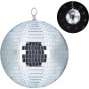 Afbeelding van Discobal - Ø 20 cm - Hangend voor plafond - Grote spiegelbol - Feestdecoratie