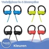 Afbeelding van TwinQ Draadloze In-ear Bluetooth Sport Oordopjes - Zwart voor hardlopen of fitness