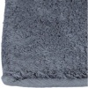 Afbeelding van Grijze hoogpolige katoenen wasbare badmat - 60 x 100 cm - zacht