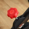 Afbeelding van HOMCOM Fietstrainer van staal, ABS - L85 x B46 x H114 cm - Zwart en Rood